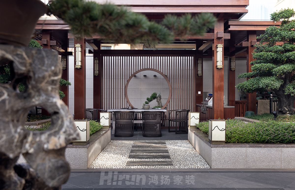 瀏陽碧桂園330㎡復(fù)合寫意別墅 裝修案例實(shí)景圖-image29